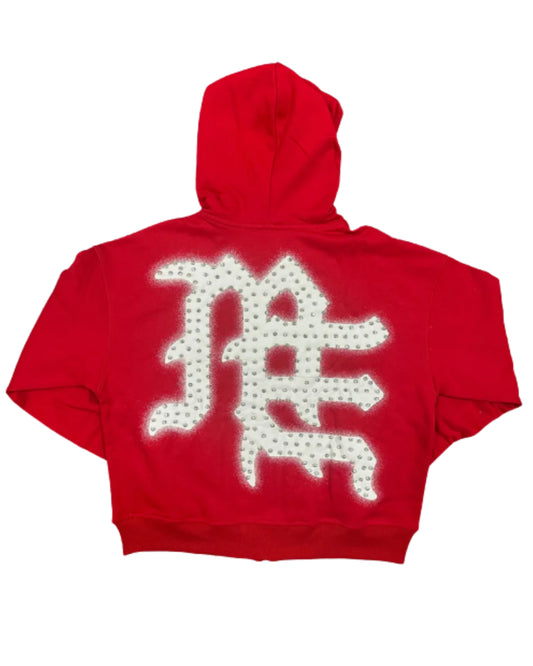 Hoodie EMOTION NEVER DIE RED
