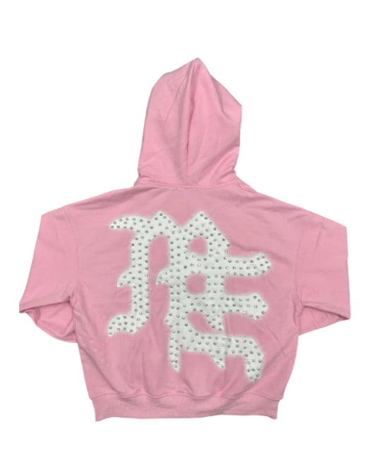Hoodie EMOTION NEVER DIE PINK