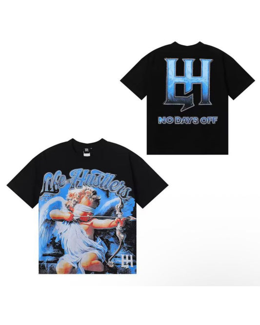 Polera HUSTLERS CUPID BLACK